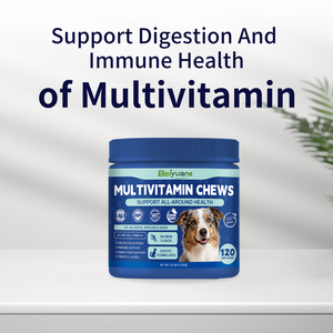 בייואן מולטי ויטמינים לחיות מחמד, תוספי תזונה, ויטמינים A-K, משפרים את מערכת החיסון, תומכים במוח ובלב, וינום לכלבים - Product Image 3
