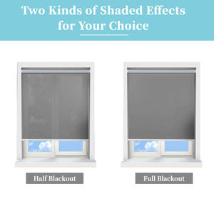 Persiana Enrollable Motorizada Doble para Ventana, Cortina Opaca para Sala de Estar, con Control Remoto Eléctrico - Product Image 6