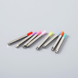 Brosse dentaire colorée en métal pour le polissage des dents, le blanchiment et les soins bucco-dentaires - Product Image 3