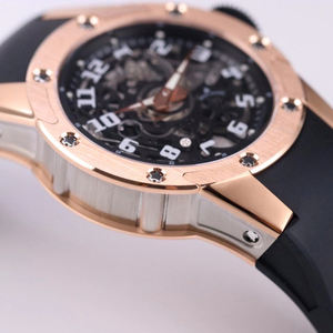 Montre mécanique personnalisable Glamour 2025, nouveau modèle rare à cadran rond, transparente, idéale pour les spectacles, le sport et les affaires - Product Image 4