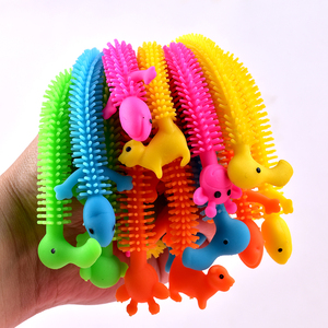 Jouets sensoriels anti-stress et anti-anxiété pour enfants et adultes, jouets extensibles colorés pour l'autisme, jouets à ficelle extensible - Product Image 2