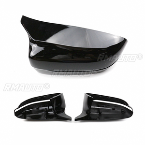 1 Par de Cubiertas para Espejos Retrovisores Laterales en Negro Brillante para BMW Serie 3 G20 G21 Serie 5 G30 G31 Serie 7 G11 G12 Estilo M4 LHD - Product Image 2