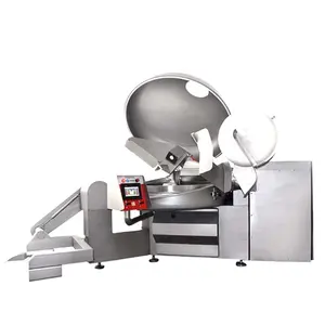 Large Capacity Electric Vacuum Meat Bowl Cutter Meat Cube Chopper from manufacturer with low price