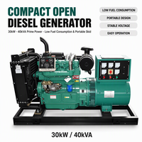 Lot de deux groupes électrogènes diesel à finition émaillée, conçus pour la décortiqueuse de coton, avec kit de ferrules, générateurs pour usage domestique diesel