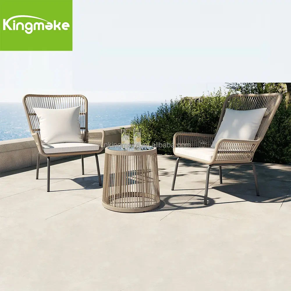 Rattan Furniture Outdoor Gartenmbel Gewebte Stuhle Und Tisch Coffee Table And End Table Set