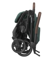 Poussette Maxi-Cosi Soho ultra-compacte et légère, 8,1 kg, pliage automatique, 22 kg, inclinaison à 3 positions, cadre en aluminium, poussette pour bébé