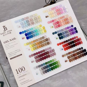 Lot de 100 couleurs de vernis à ongles gel UV 15 ml avec présentoir pour salon de manucure professionnel - Product Image 1