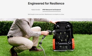 Wire-Free LiDAR Robotic Lawn Mower for 1500㎡, AI Navigation, No Boundary Automatic Grass Cutting Robot - Product Image 6