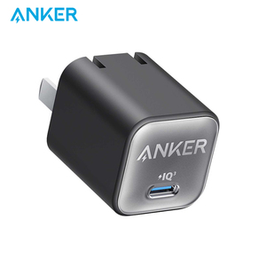 Nouveau chargeur mural USB C GaN <span class=keywords><strong>Anker</strong></span> 511 30W (Nano <span class=keywords><strong>3</strong></span>) PIQ <span class=keywords><strong>3</strong></span>.0 pliable PPS, chargeur rapide pour iPhone 15 Pro - Product Image 1