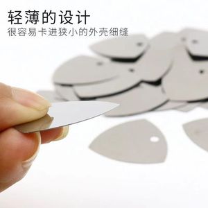 Triangular Pry Bar Stainless Steel Wedge End Industrial Grade Tool For Machine Repair And Opening - Product Image 3