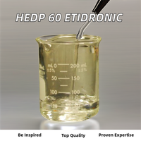 Acide 1-hydroxyéthylidène-1,1-diphosphonique (HEDP) 60% liquide 90% solide, auxiliaires chimiques pour le traitement de l'eau, CAS 2809-21-4