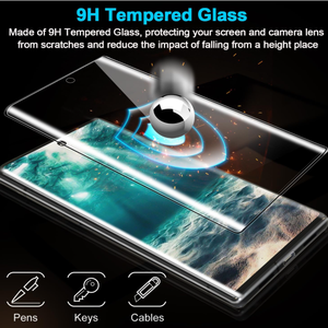 Déverrouillage par empreinte digitale clair pour Samsung 21/22/23/23 +/24 Plus/25/S25 <span class=keywords><strong>Ultra</strong></span> série accessoires de téléphone protecteur d'écran verre trempé - Product Image 3