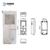 Gabinete Industrial SMC de Fábrica, IP54, Bloqueable, Compacto, 2 y 4 Polos, Resistente al Polvo y al Agua, para Aplicaciones en Ambientes Hostiles, 440V