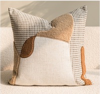 NOUVEAU Design Luxe Patchwork Housse de coussin pour canapé Taie d'oreiller décorative personnalisée de haute qualité pour la maison