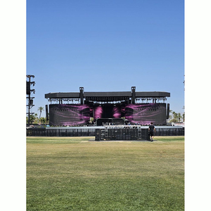 Dòng mảng âm thanh các nhà sản xuất nhôm tán mục tiêu bài giàn hiển thị và triển lãm hệ thống mái Giàn - Product Image 3