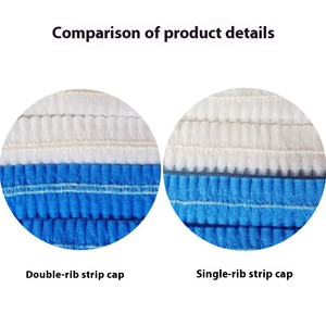 SD002 غطاء غبار للاستعمال مرة واحدة غطاء شريط طبي غير منسوج قبعة جراحية - Product Image 2