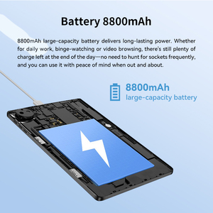 2026 Factory Price Q10A 10.1 Inch 16GB+512GB Storage <b>Tablet</b> PC Android 14 with Keyboard Case Pen Mouse for Adults Business Work - Product Image 6
