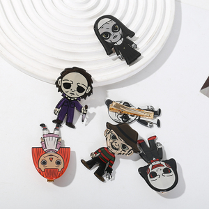 Pinces à cheveux personnalisées d'<span class=keywords><strong>Halloween</strong></span> pinces à cheveux de personnage d'horreur de dessin animé pinces à cheveux de fête pour femmes vente en gros - Product Image 6