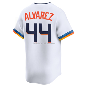 Camiseta de Béisbol Estadounidense de los Astros de Houston Bordada al por Mayor # 27 José Altuve # 44 Yordan Álvarez # 34 Ropa de Softbol <span class=keywords><strong>Nolan</strong></span> <span class=keywords><strong>Ryan</strong></span> - Product Image 3