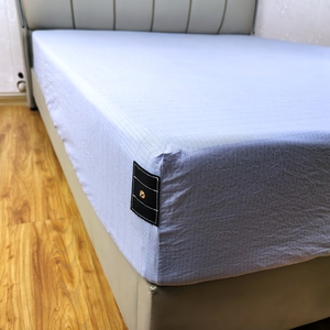 Premium Grounding Fitted <strong>Bed</strong> <strong>Sheet</strong> 5% Silver Fiber Organic Cotton <strong>Beige</strong> with Multi Standard Plug Adapter Set - Product Image 3