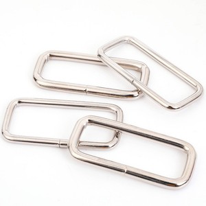 Hebillas Cuadradas de Metal Pulido, Niqueladas, Duraderas, para Bolsos, Accesorios de Ferretería, Origen Yiwu - Product Image 4