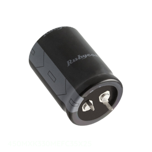 Condensateur traversant à aluviens 330 µF 20 % 450 V SNAP TH 330 uF 450MXK330MEFC35X25 du fabricant Channel - Product Image 1