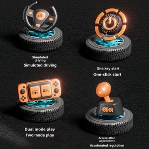 Juego de Carreras para Niños, Rompecabezas de Aventuras, Simulación Educativa Competitiva, Juguete de Volante, Eléctrico, de Plástico, para Edades de 3 <span class=keywords><strong>a</strong></span> 6 <span class=keywords><strong>A</strong></span>ños - Product Image 4
