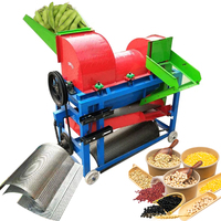 Machine à battre et à moudre le maïs, machine à battre les céréales et les grains, mini-batteuse