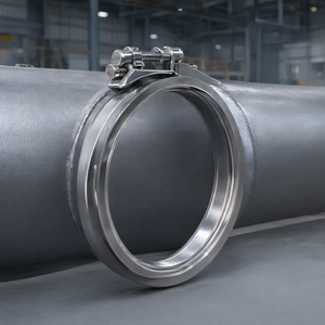 Raccord de tuyauterie en acier inoxydable 304 soudé, équipement industriel ISO9001 - Product Image 1
