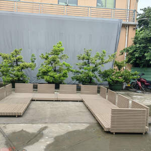 फैक्टरी मूल्य उद्यान फर्नीचर आउटडोर लाउंज पैटिओ सेशनल सोफा सेट मॉड्यूलर कुशन सोफे आउटडोर फर्नीचर सोफा सेट - Product Image 3