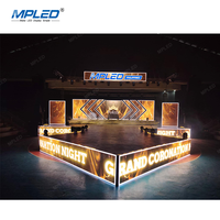 MPLED P3.9 LED-Anzeige für Miet bühnen Neues Design LED-Modul hinten für Konzerte Aufzug und Wegweiser IP65 bewertet