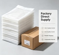 Sac en papier glassine classique biodégradable, imprimé à l'écran, auto-adhésif, avec logo personnalisé, pour l'emballage de vêtements (chemises)