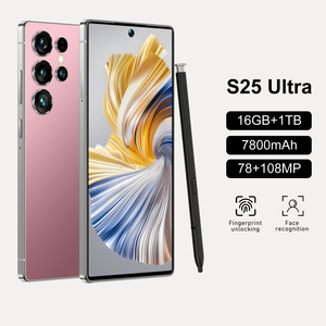 Alta Qualidade 16 + 1TB S25 ultra Smartphone 7.3 Inch 5g Big Screen Android 14 Smart Cell Phone S25 ULTRA Telemóveis