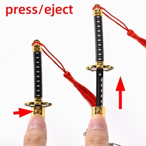 Móc khóa mô hình kiếm Katana Shusui Anime 22CM, kiếm Samurai mini, vũ khí, móc khóa cosplay, đồ trang trí, quà tặng cho võ sĩ - Product Image 6