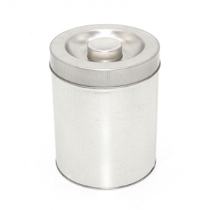 Manufacturers wholesale round shape large sealed metal tea cans carved tea cans Tea packaging tin box