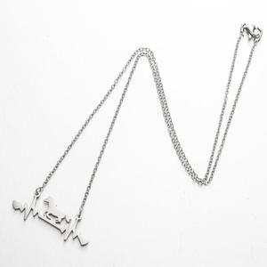 สร้อยคอจี้รูปสัตว์เรียบง่ายแบบขายส่ง สร้อยคอจี้รูปม้าแฟชั่น สร้อยคอจี้ไข่มุกน้ำจืด สร้อยคอจี้จักระ - Product Image 3