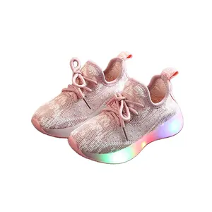 Hot Selling Led Kids Bunte leuchtende LED blinkende Kinderschuhe leichte Schuhe
