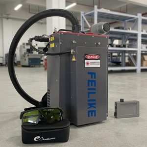 Outil de nettoyage au laser compact, outil de nettoyage au laser <span class=keywords><strong>portable</strong></span> avec système à fibre pulsée pour l'élimination de la peinture - Product Image 1