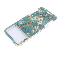 Porte-cartes en polyester style peinture à l'huile avec cordon pour téléphone portable, pour cartes d'accès aux repas, cartes d'identité scolaires, cartes de contrôle d'accès aux bus et cartes de protection pour expositions
