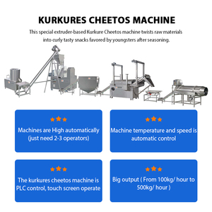 Máquina para Hacer <span class=keywords><strong>Cheetos</strong></span> Picantes de Diferentes Sabores Totalmente Automática en Oferta, Línea de Producción de Snacks Kurkure - Product Image 2