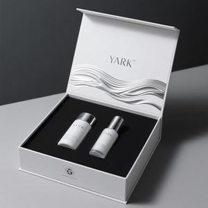 Boîte cadeau magnétique pour cosmétiques et soins de la peau, finition mate, fabrication en usine, avec logo personnalisé - Product Image 2