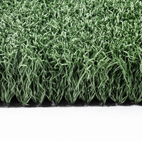 Tapis de golf de grande taille 40 mm de hauteur en herbe synthétique PP pour practice et entraînement, 57960 touffes/m² de densité, rouleau de 10 m/18 m de longueur