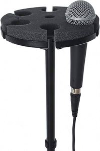 Support de microphone cardioïde multi-matériaux pour 6 microphones filaires portatifs, compatible OEM ODM - Product Image 2