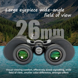 Longue-vue SECOZOOM 10x50 avec grande lentille d'oculaire, prisme BAK4, haute puissance, étanche, pour adultes - Product Image 5