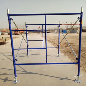 Lắp ráp nhanh thang thép giàn giáo điều chỉnh chiều cao trong nhà xây dựng ngoài trời để cải tạo sơn thiết kế công nghiệp - Product Image 6