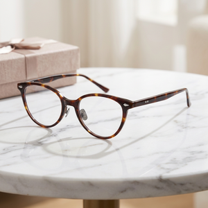Lunettes anti-lumière bleue RTS avec monture en acétate faite à la main de haute qualité style vintage, charnières à ressort, verres AC unisexes 2026 - Product Image 4