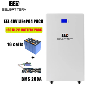 Batterie de stockage d'énergie solaire rechargeable CAN empilable EEL 15kWh 16kWh pour LiFePO4 48V IP65 - Product Image 6
