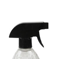 Pulvérisateurs à gâchette miniatures professionnels en plastique noir 28/400 28/410 pour bouteilles d'eau, pour pulvérisation fine de produits chimiques et de jardinage