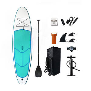 Tabla de <span class=keywords><strong>paddle</strong></span> de pie inflable Sup de forma redonda con mochila, bomba de mano, Correa - Product Image 5