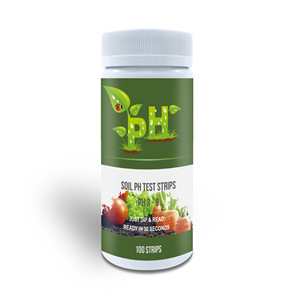 Tiras reactivas para pruebas de pH del suelo, 100 tiras, pH 3-9, para pruebas en jardines, campos agrícolas y huertos - Product Image 3